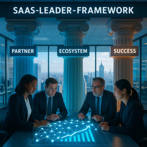 Personen sitzen in einem Raum, um die 3 Eckpfeiler für ein hochprofitables Partner-Ökosystem zu besprechen